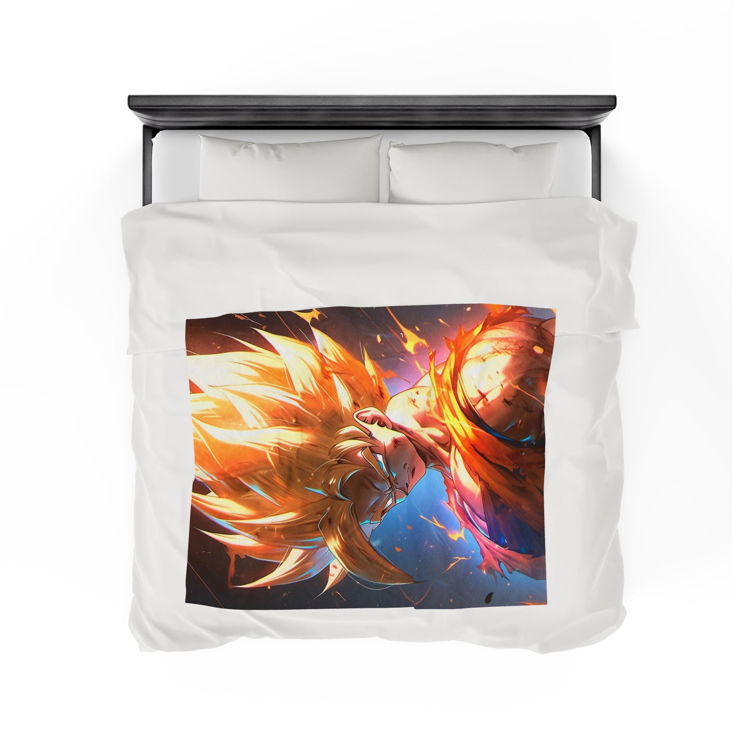 Goku Velveteen Plush Blanket