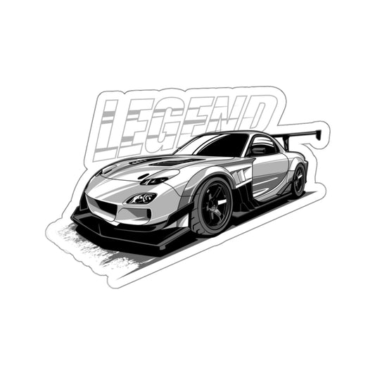 Legend Race car Stickers