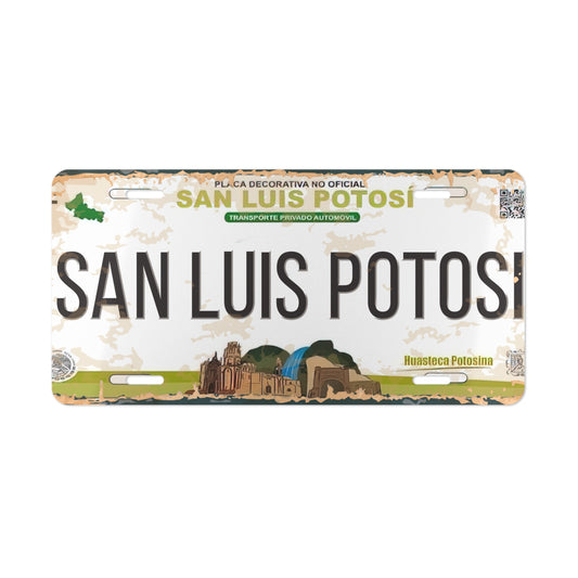 San Luis Potosi Vanity Plate