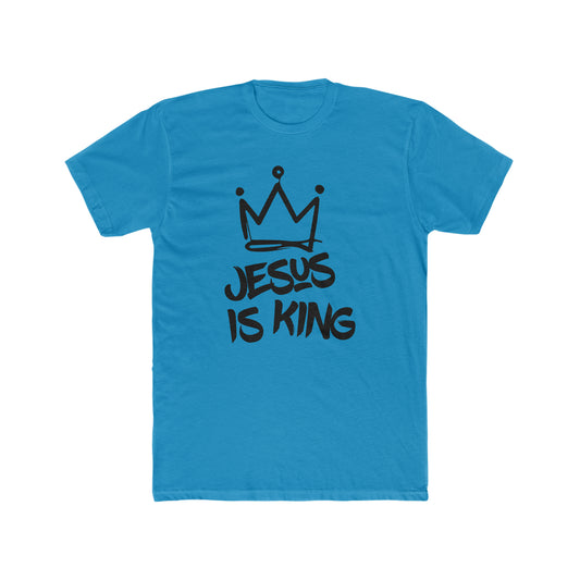Premium Jesus is King Men's T-Shirt