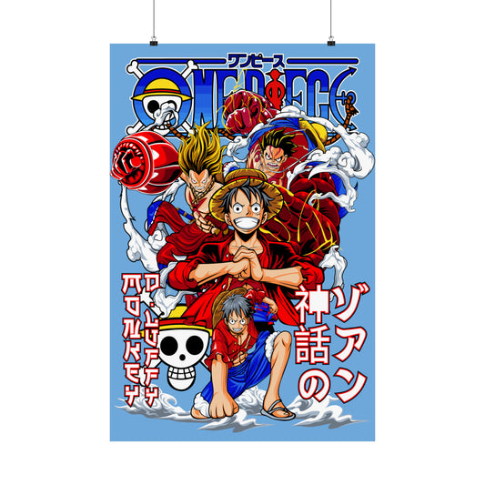 One Piece anime poster