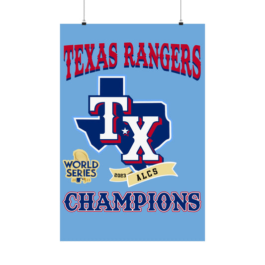 TX Rangers Poster