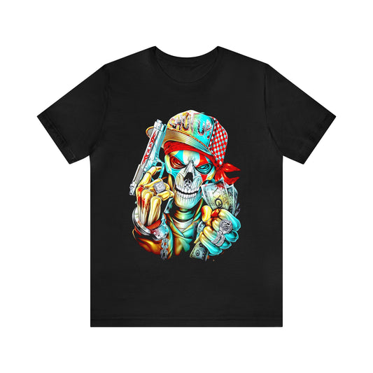 Ganster Skeleton T-Shirt