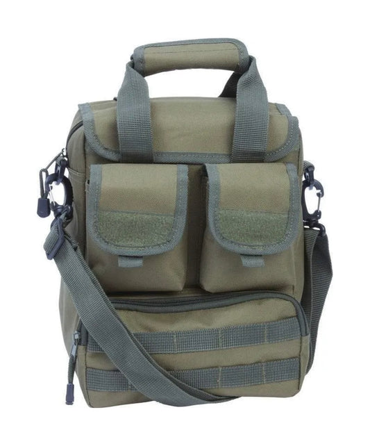 UTILITY BAG 15" OD Green Sling DAY PACK Multiple Pockets Military Olive Bug Out
